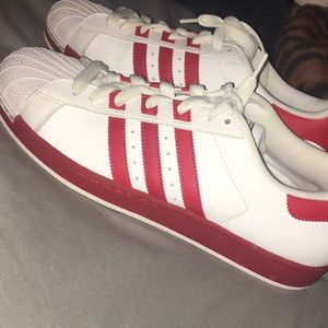 Adidas superstar size 12, like new